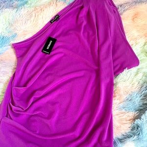 EXPRESS One Shoulder Top